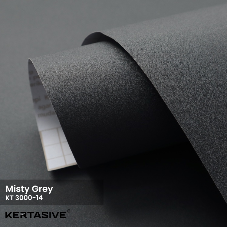 KERTASIVE PVC Interior Film - MISTY GREY L.122CM