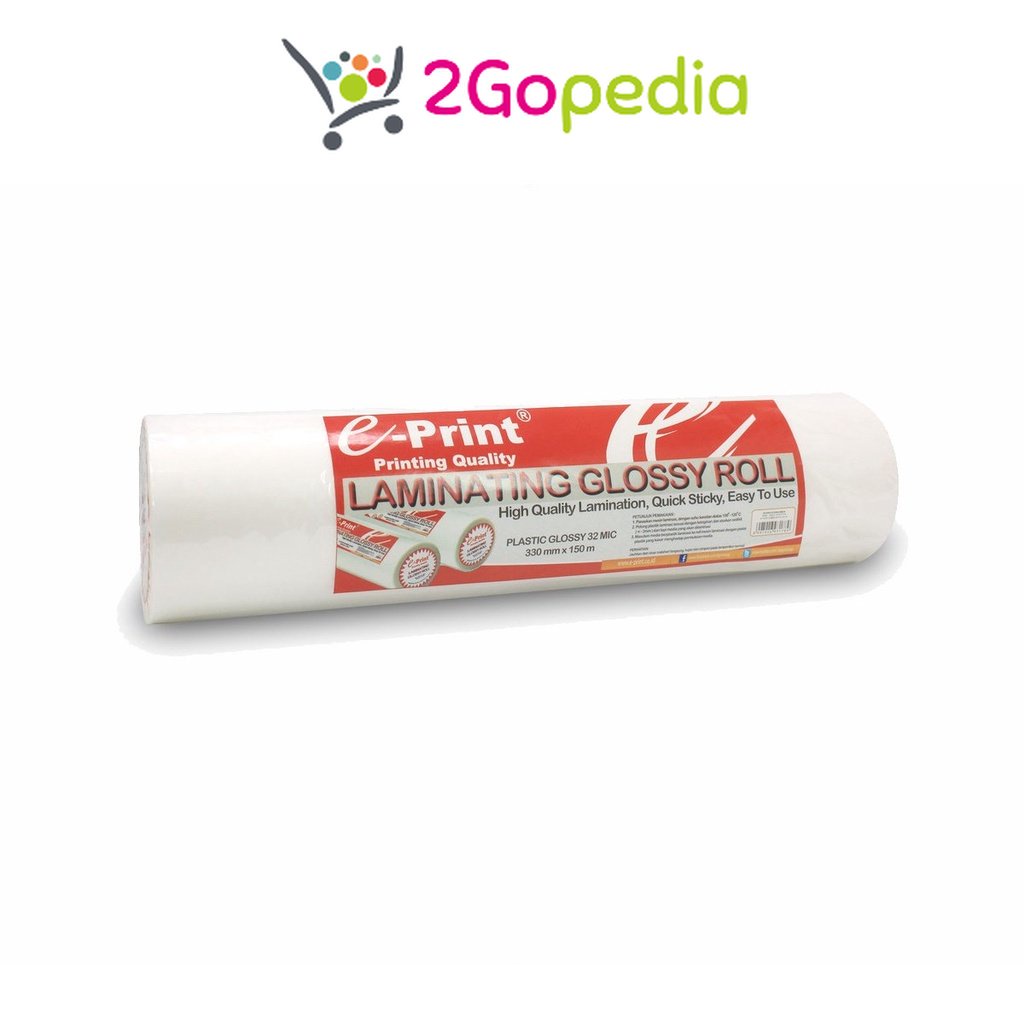 

Laminating Glossy Roll 330Mm X 150m E-print Grosir Murah Atk