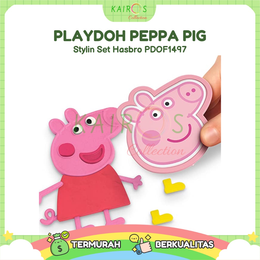 Play Doh Playdoh Peppa Pig Stylin Set Mainan Edukasi PDOF1497
