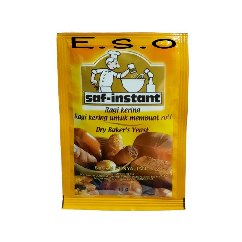 

saf instant 11gr/ragi kering instan/ragi roti