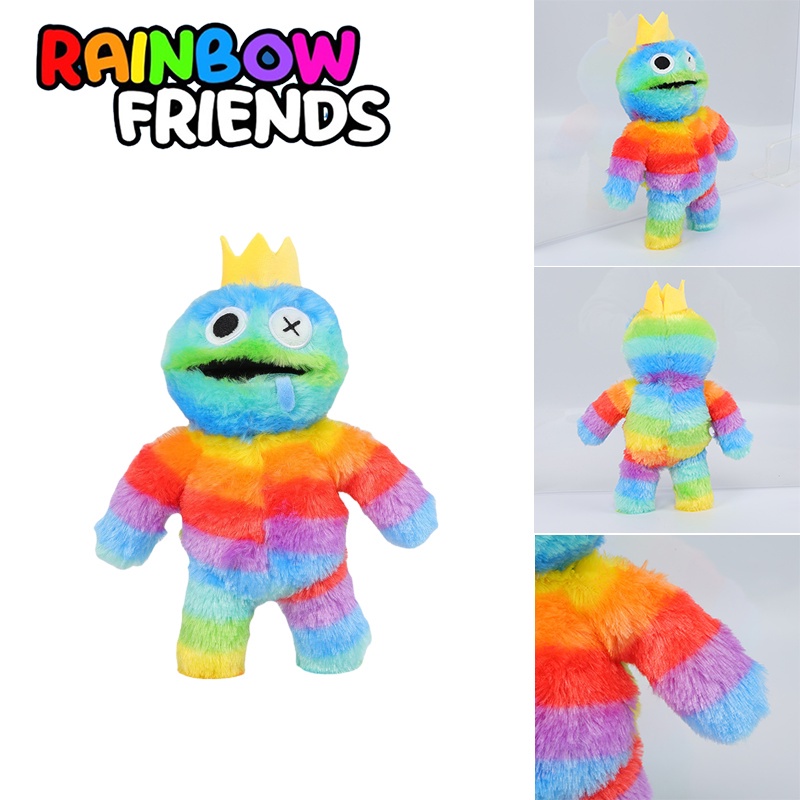 New Game Roblox Rainbow Friends Villain Plush Toy Long Hand Monster Soft Doll Xmas Gift