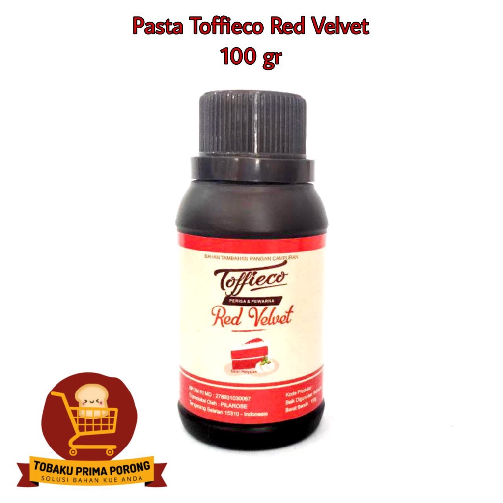 

TOFFIECO REDVELVET PASTA 100ML