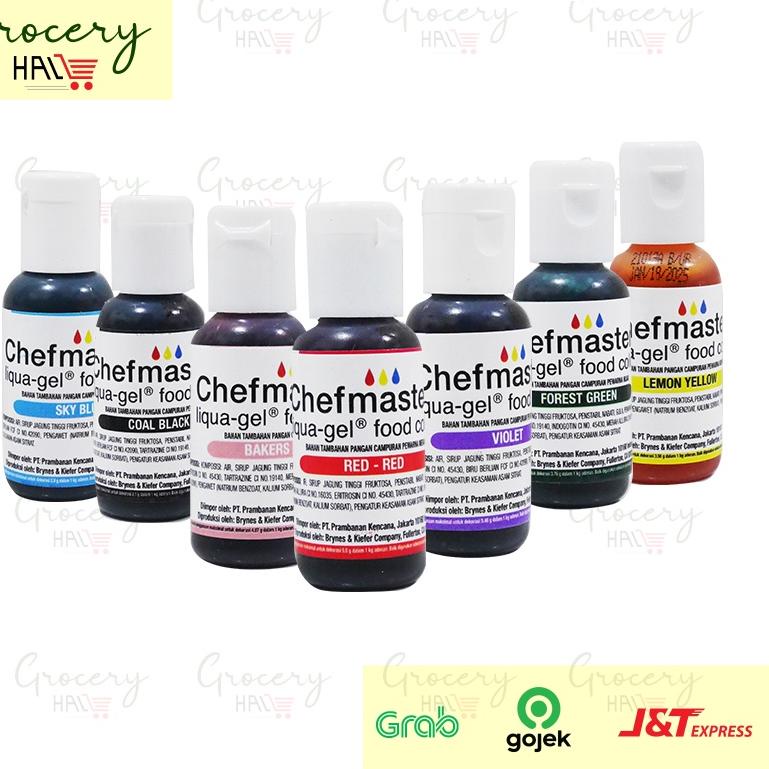 

EXCLUSIVE!CHEFMASTER LIQUA GEL FOOD COLOR 20 GRAM - Pewarna Makanan|KD6