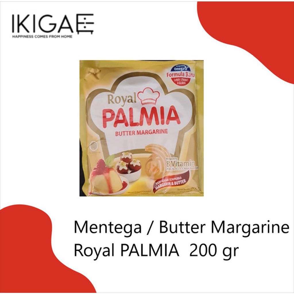 ROYAL PALMIA MENTEGA / BUTTER MARGARINE SACHET 200 GR