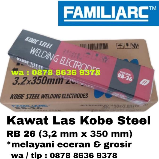 Kawat las RB-26 3,2 / Kawat las listrik / Kawat las welding electrodes