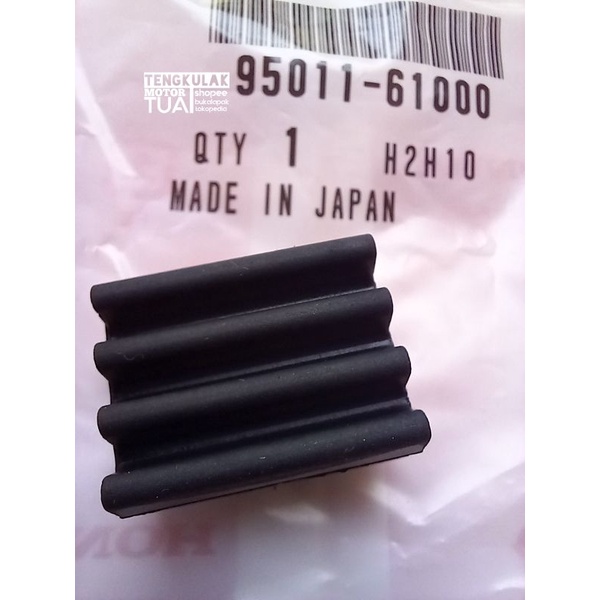 Karet tahanan damper standar tengah 2 dua knalpot ori original NOS cb100 cb125 s90 s90z benly cb 100