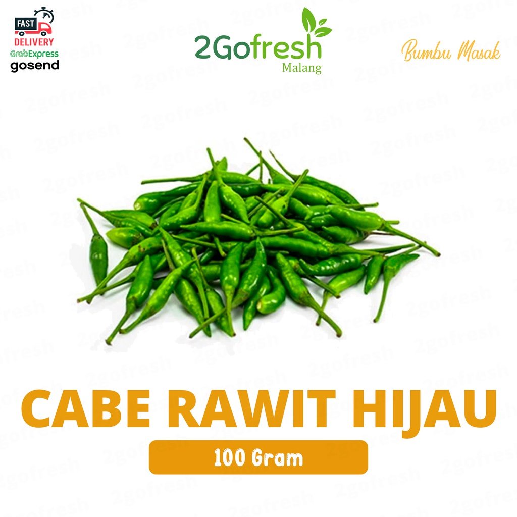 

Lombok/ Cabai/ Cabe Rawit Hijau Fresh - Bumbu Sayur Sayuran