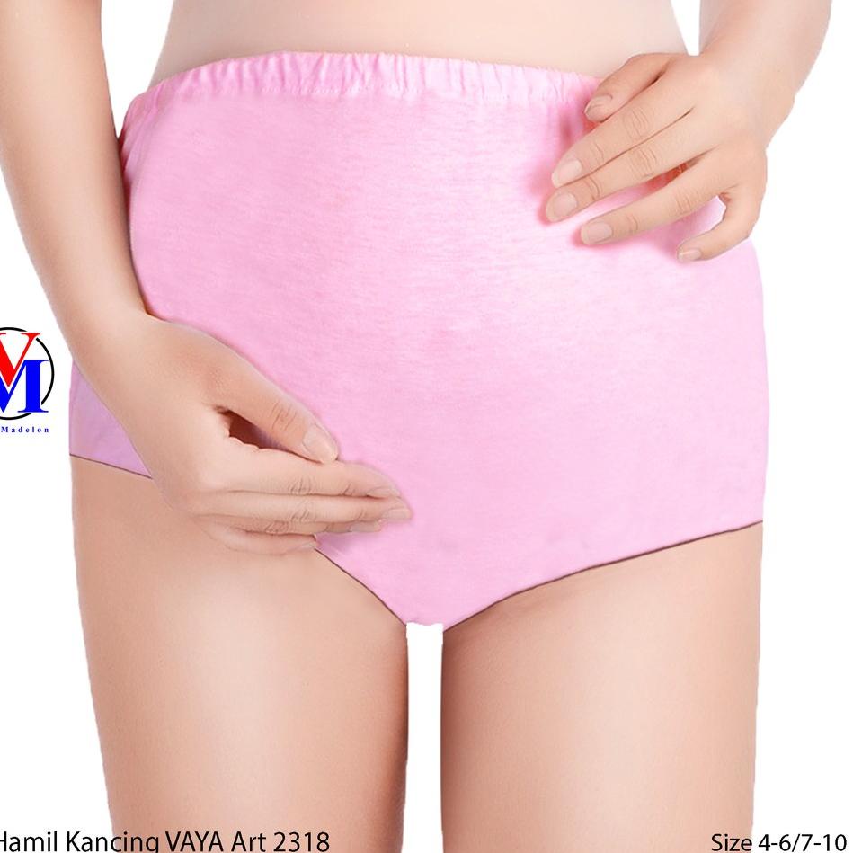 Diskon sekarang--Vaya Celana Dalam Wanita Hamil Kancing Polos Art 2318/2328