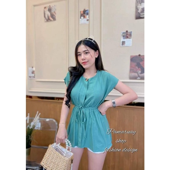 ATASAN PAMARUAY POLOS FASHION WANITA IMPORT BANGKOK CODE P 02