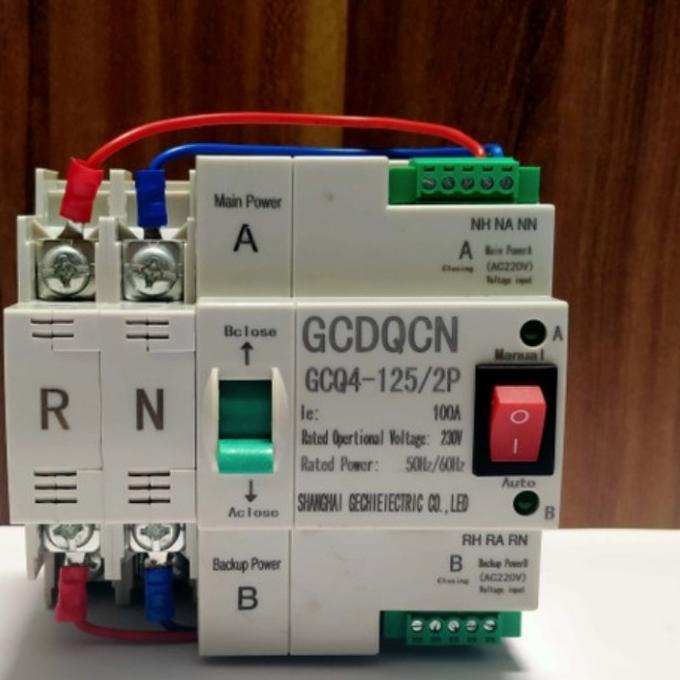 Ats 100A 220Vac Automatic Transfer Switch 100A