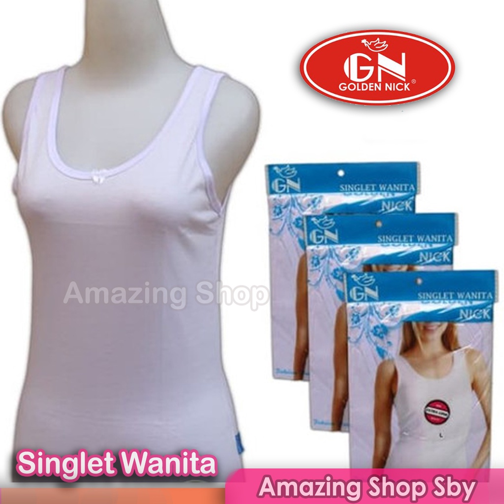 Kaos Dalam Wanita Golden Nick - Singlet Wanita Golden Nick Murah Amazing Shop SBY