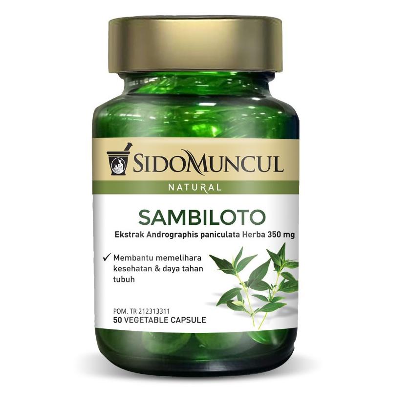

Kirim langsung Sido Muncul Natural Ekstrak Daun Sambiloto 50 Daya Tahan Tubuh JFV