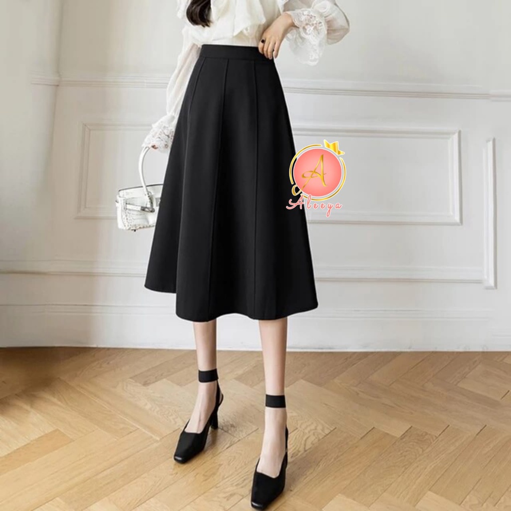 ALEEYA Rok Suede 7/8 / Raya Midi Skirt Suede (2520)