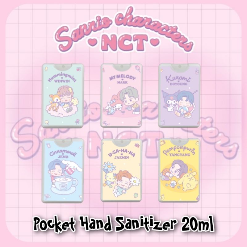 NCT Sanrio Hand Sanitizer Pocket Hand Sanitizer