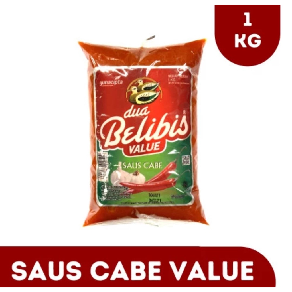 Dua Belibis Value Saus Cabe 1 Kg / Saos Sambal