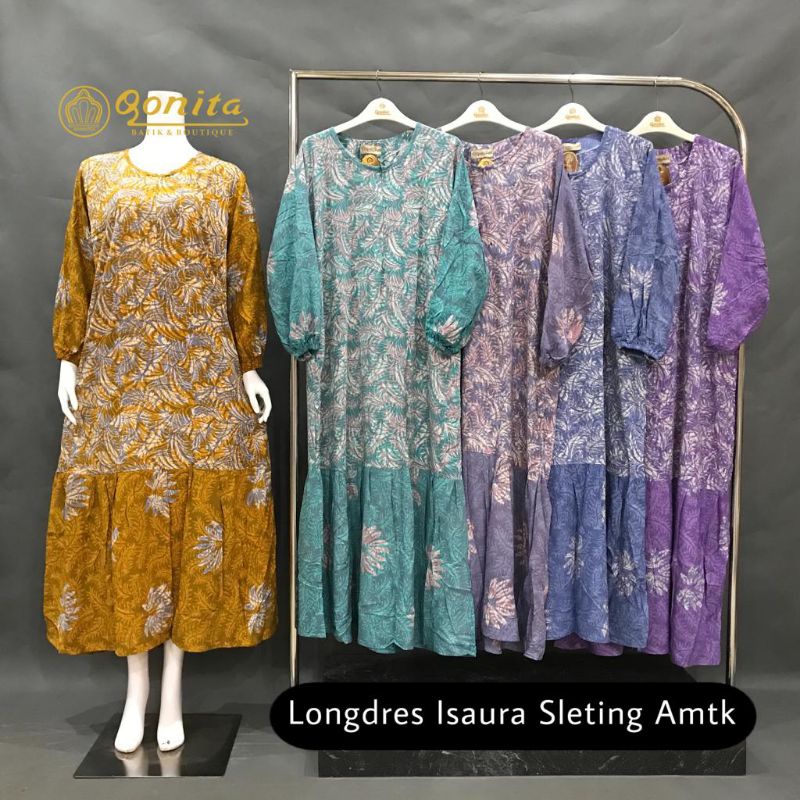 Gamis Qonita | Daster Berkualitas | Pakaian Wanita | Gamis Batik