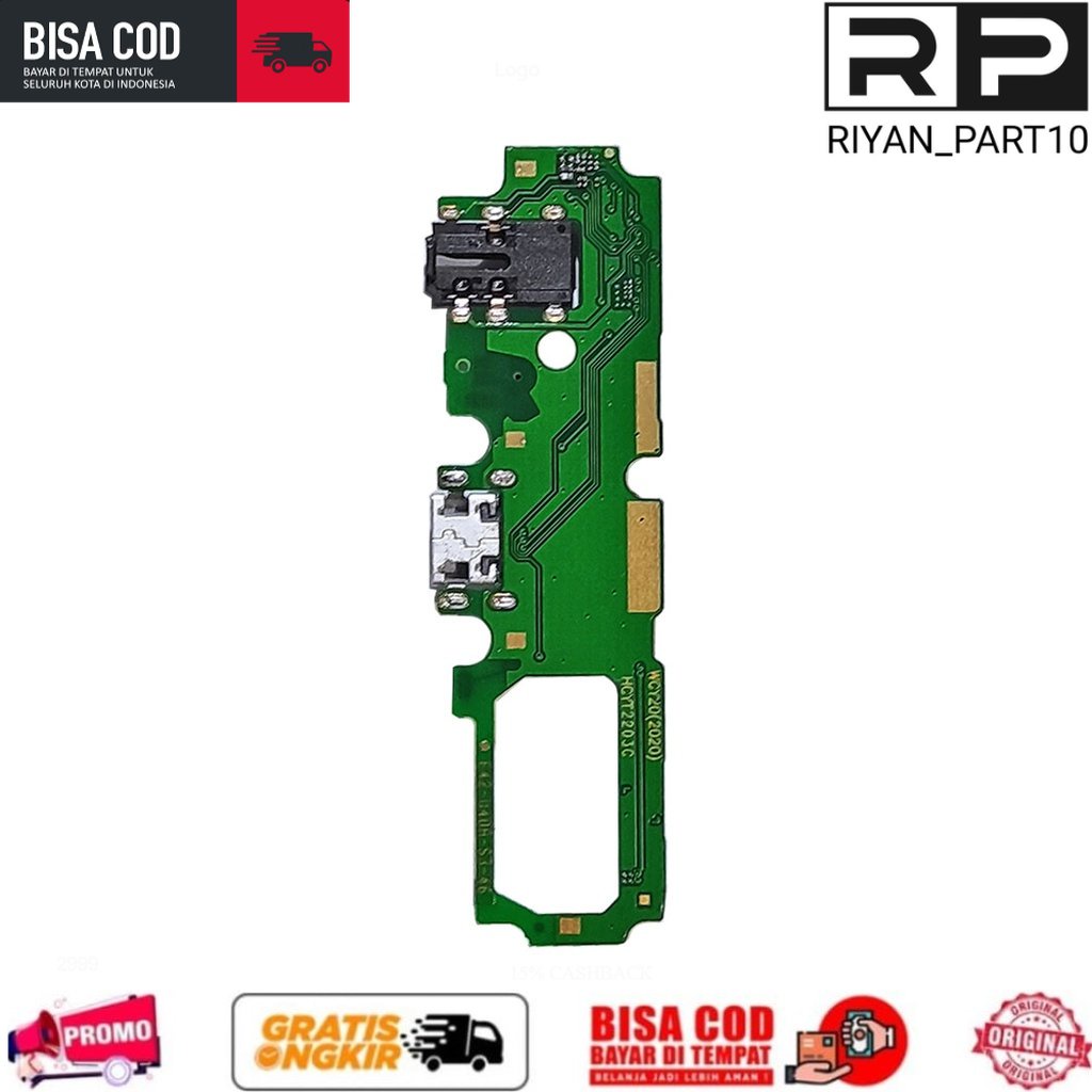 Flexibel Flexible Papan Konektor Charger VIVO Y20 2021 PLUG IN - Connector Carger Casan Cas