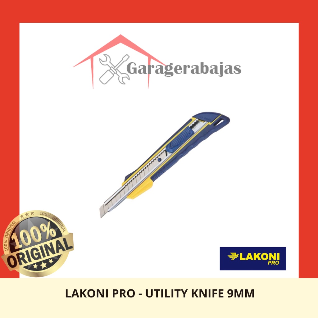 

JETJO TOOLS - Pisau Cutter 9mm 101007 - LAKONI PRO
