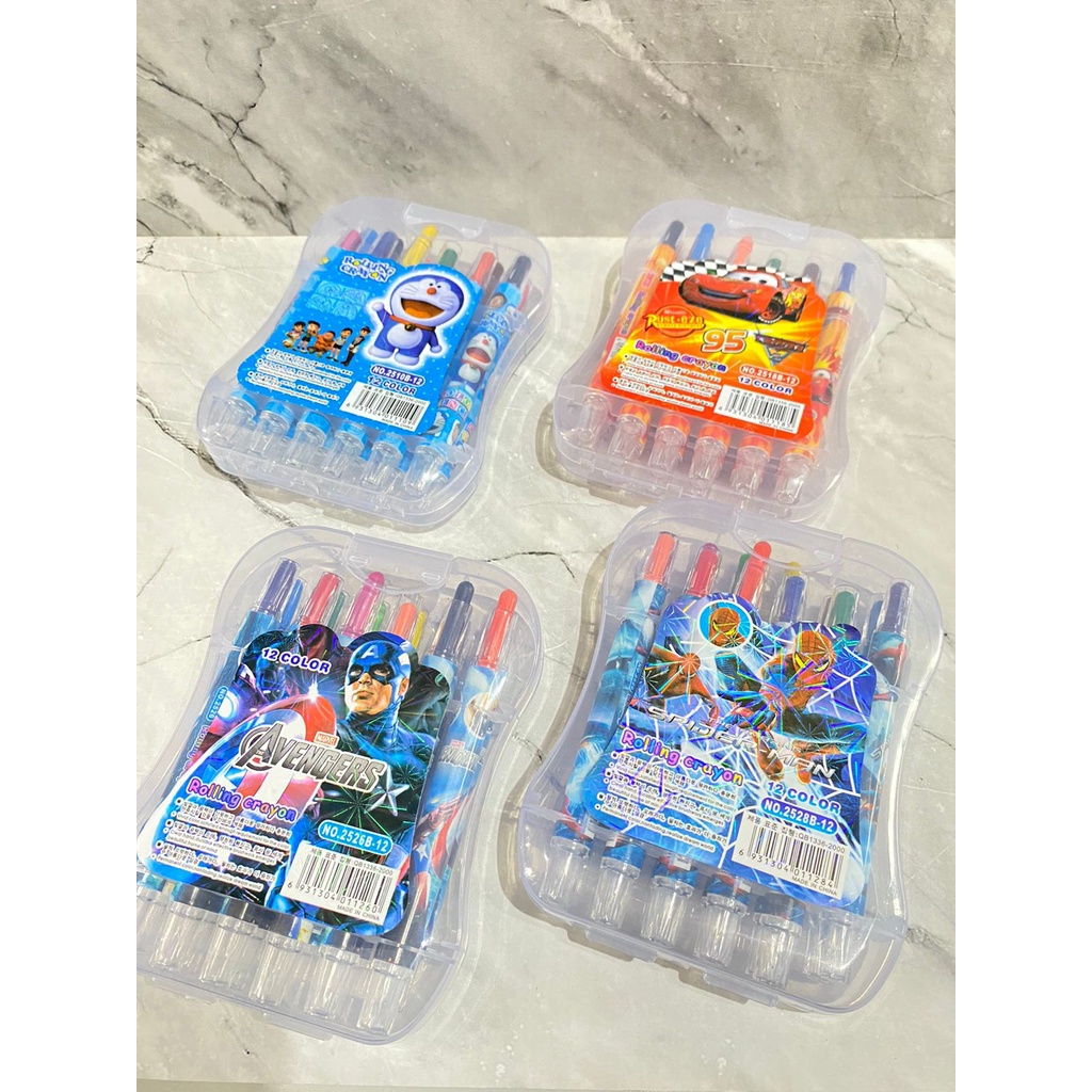 

CRAYON PUTER WARNA MURAH ISI 12pcs KECIL /CRAYON MEWARNAI/PENSIL WARNA