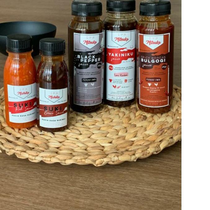 

Diskon✔️[BUY 2 GET 3] MITSUKO Sauce 2 varian FREE 1 varian mini - saus saos marinasi halal anti gagal|RA7
