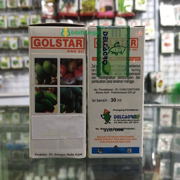 ZPT Golstar 250SC Goldstar Paclobutrazol Pupuk Pemacu Buah Mangga dll