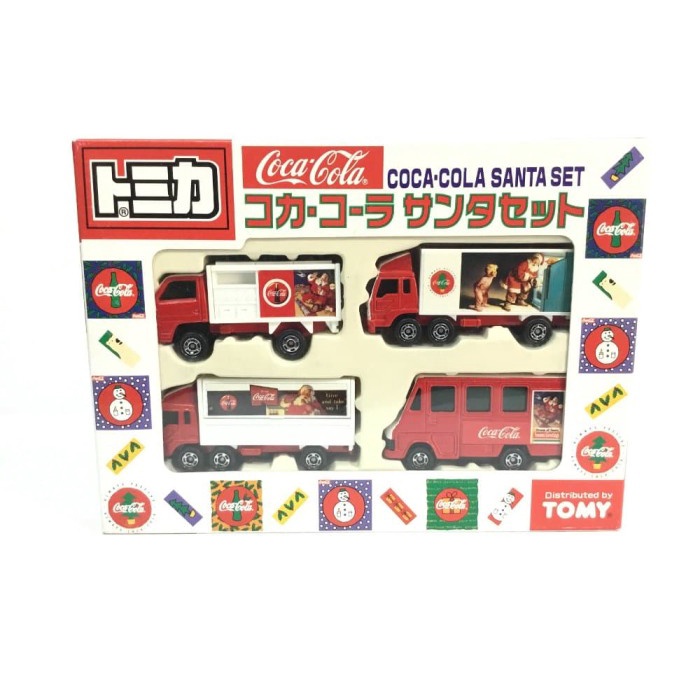 Tomica Coca Cola Santa Gitset Isi 4