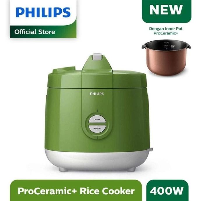 PHILIPS HD3131/30 Rice Cooker 2L Hijau HD3131 Green
