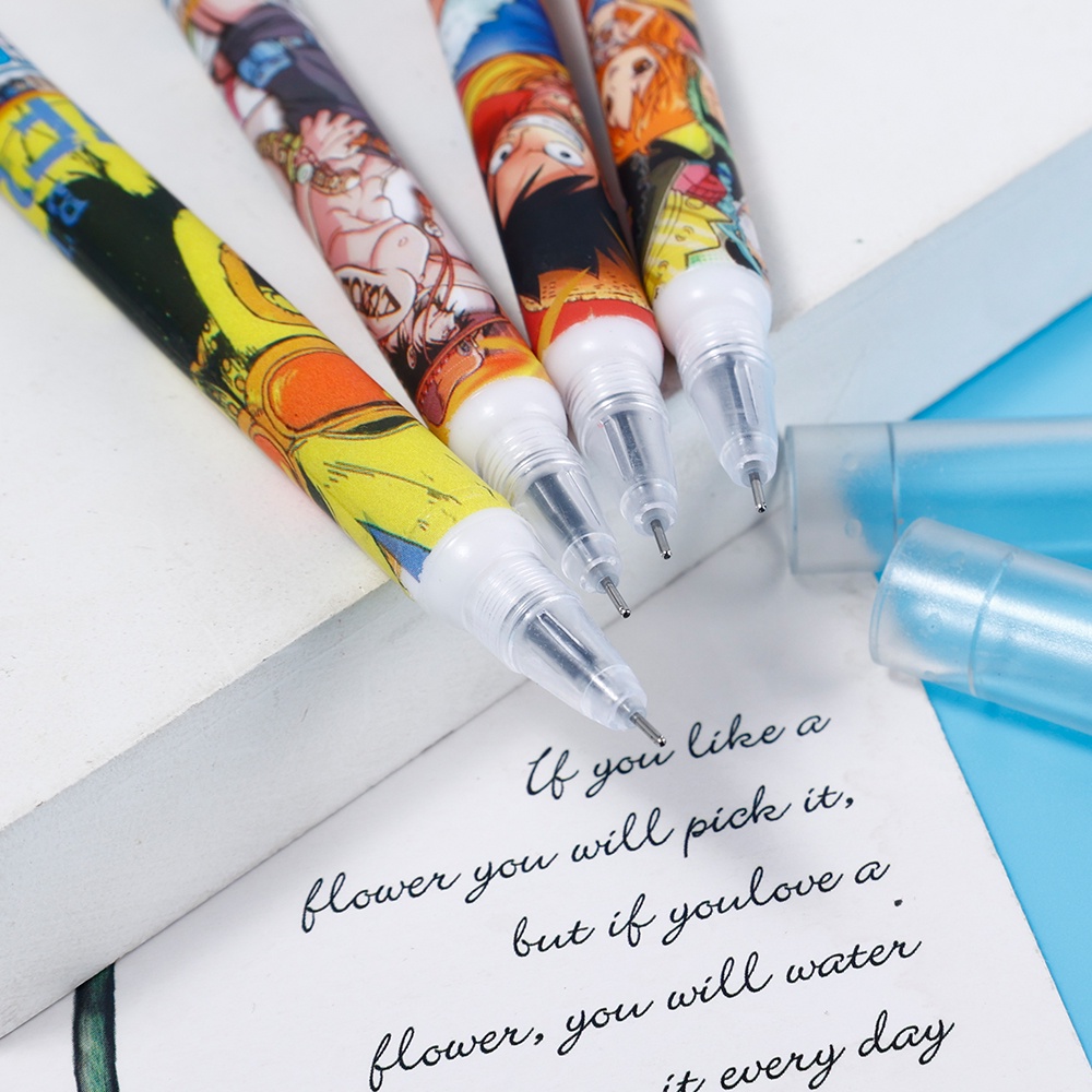 Penjualan Panas/Warna Acak Putar Pulpen Non-slip Unisex Pen Plastik Menyala Twist-action Pen Tinta Hitam Menulis Pena Sekolah Club Perlengkapan Alat Tulis Siswa Jari Spinner Pen
