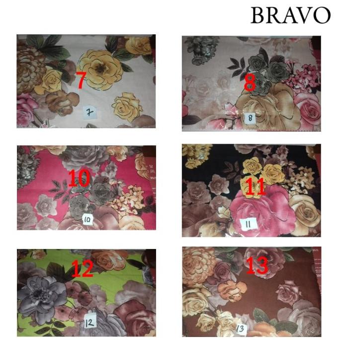 Kain Sofa Motif Kembang Bunga Daun