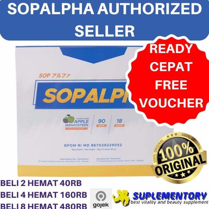 [Promo] Sop Alpha Bioboost Sopalpha Obat Pankreas Stroke Diabetes Liver - Obat Obatan - Medis - Herb
