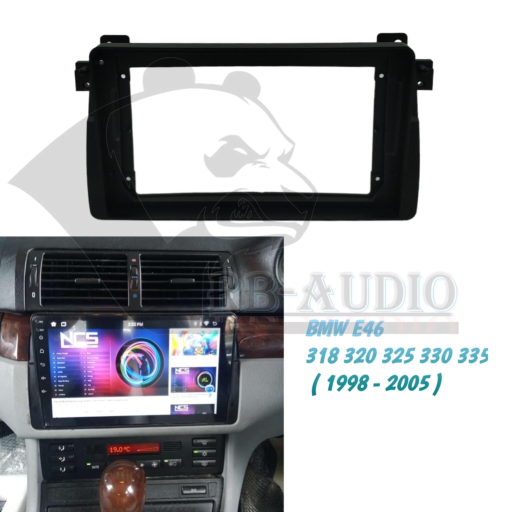 Frame Head unit BMW E46 318i 323i 325i 1999 - 2004 9 inch + Canbuss