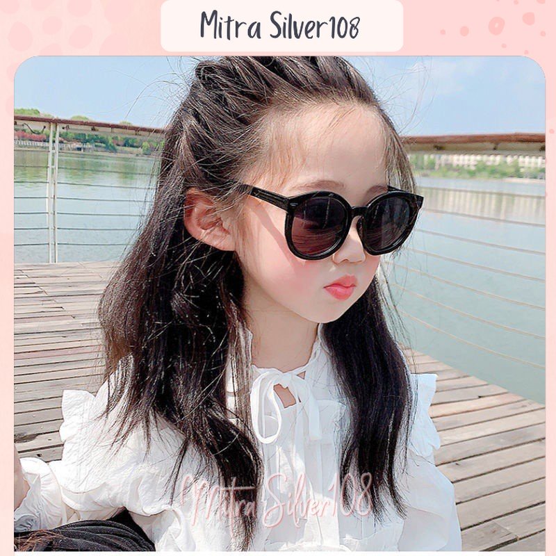 [MS108] KM 11 - Kacamata Anak Trend/Fashion Terbaru Bulat Unisex kacamata hitam High Quality Import