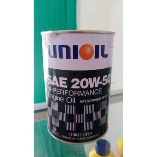 OLI UNIOIL ORIGINAL SAE20W-50