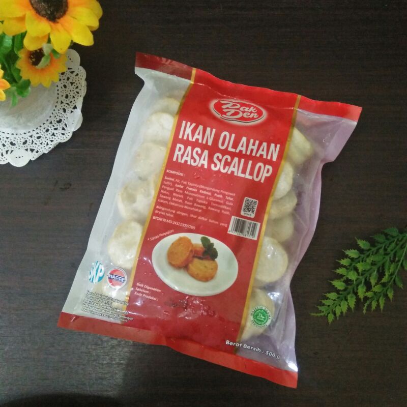 

[Pak Den] Ikan Olahan Rasa Scallop 500 Gr