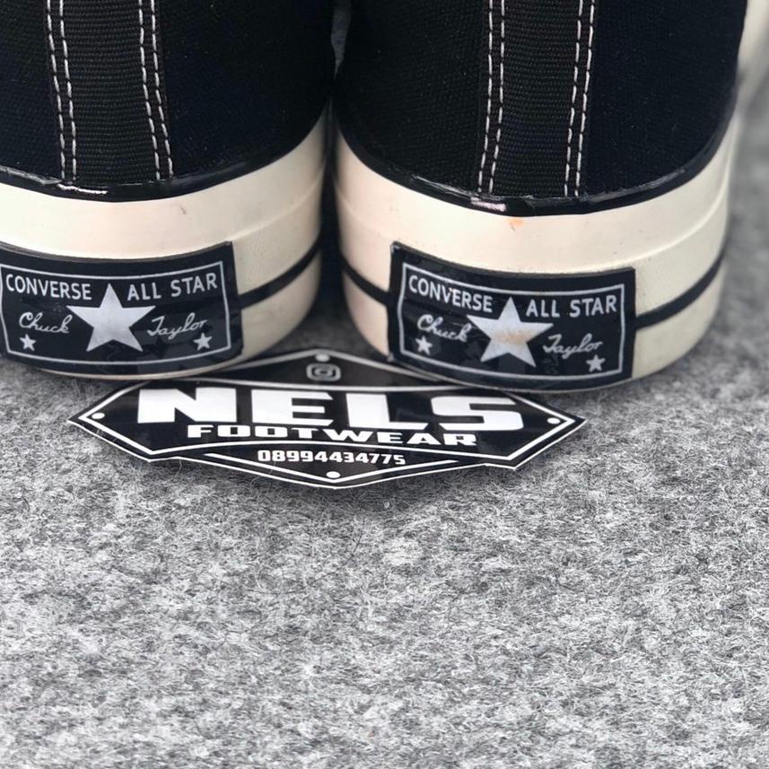 11.11✔️(FLASH SALE) CONVERSE 70S HIGH BLACK WHITE PREMIUM BNIB 100% IMPORT|KD4