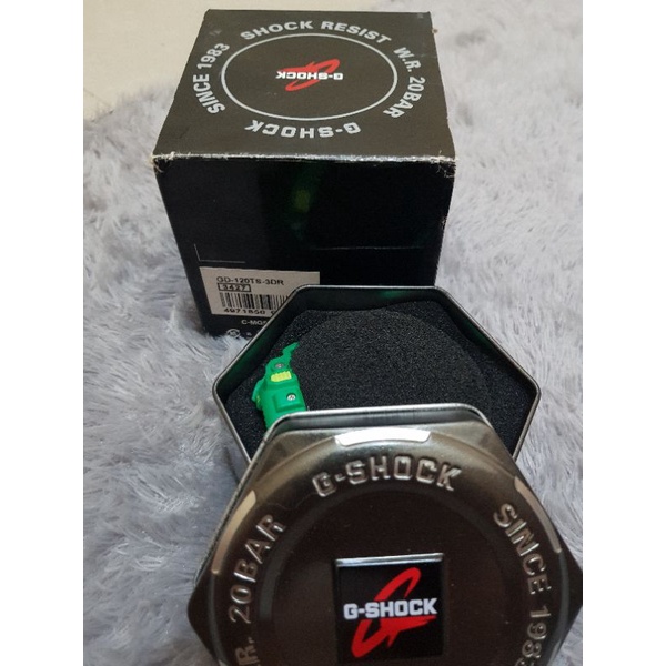 Jam Tangan Casio G-Shock GD-120TS Green Second