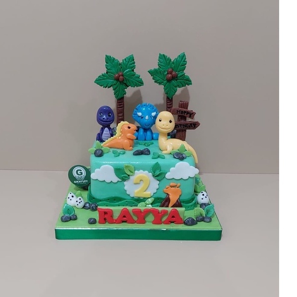 

DINOSAURUS / KUE ULANG TAHUN