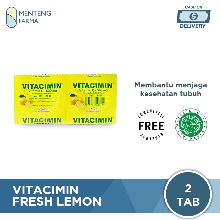 Tablet Hisap VITACIMIN - Vitamin Daya Tahan Tubuh