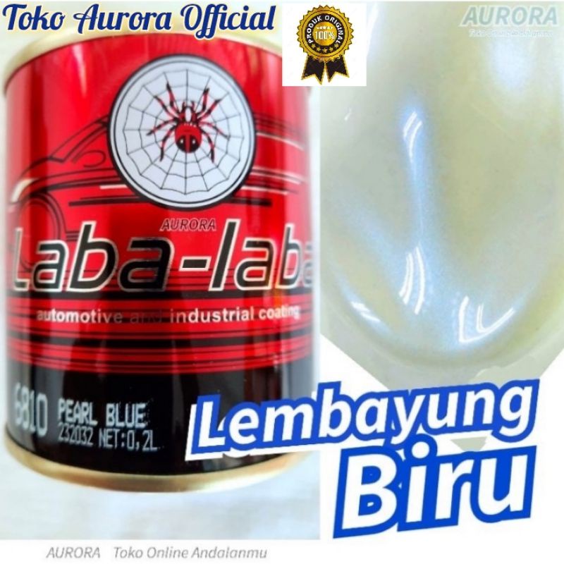 Jual Cat Lembayung Biru Laba Laba Pearl Blue Spider Cet Duco