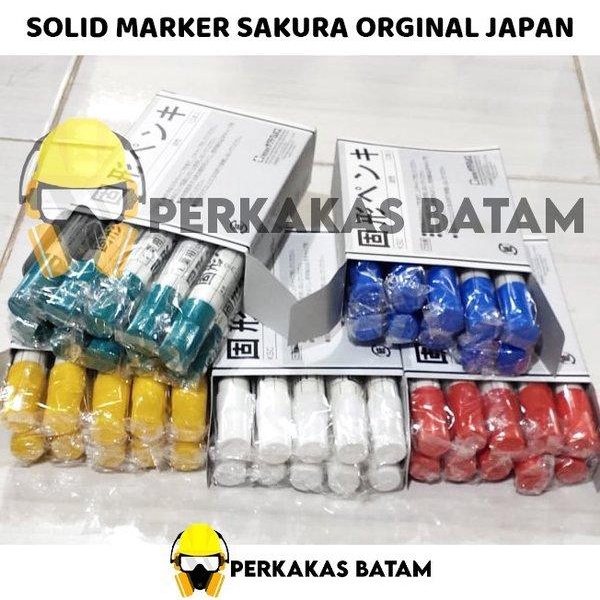 

Solid Marker Sakura - Spidol Untuk Besi Baja Kayu Plastik Kaca Dan Karet