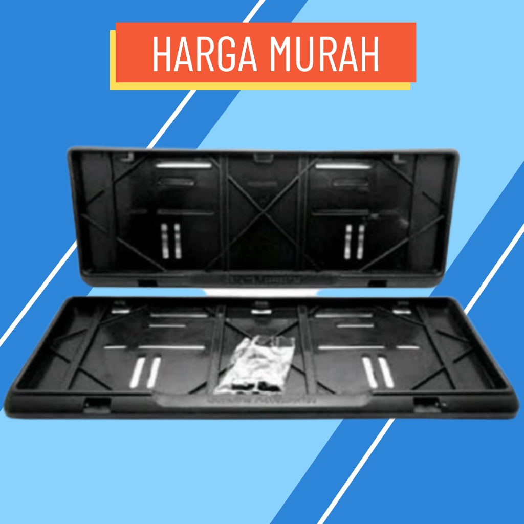 Frame Plat Nomor Avanza Rush Tatakan Dudukan Plat Nomor Mobil Toyota Ukuran 46Cm