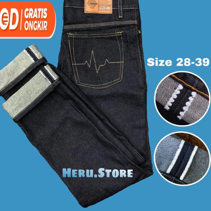 Paling Sesuai.. RAW DENIM SELVEDGE 16.OZ - Denim Selvedge Fuckmous Apparel - Celana Jeans - Celana D