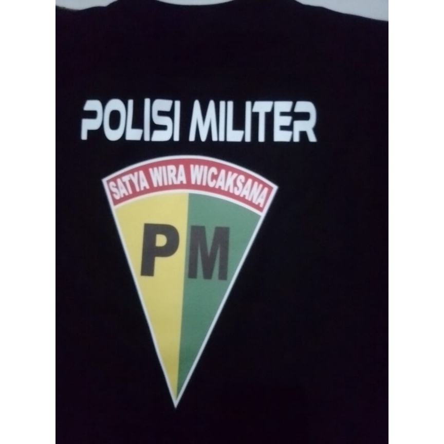 Kaos polisi Militer t-shirt PM