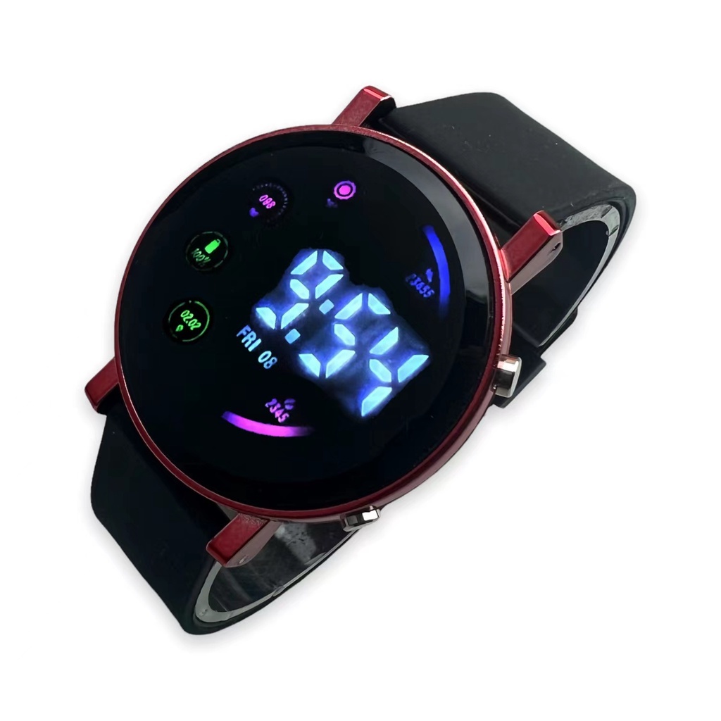 [DGS] COD✅ Jam Tangan Wanita Pria Digital Rubber Anti Air LED Watch Electronic Fashion Harga Grosir S1216