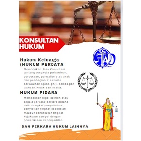 

Jasa Pendampingan Hukum/Pengacara Perdata&Pidana