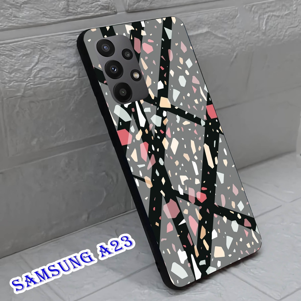 Softcase Kaca For SAMSUNG A23 - Case Handphone SAMSUNG A23 [T43].