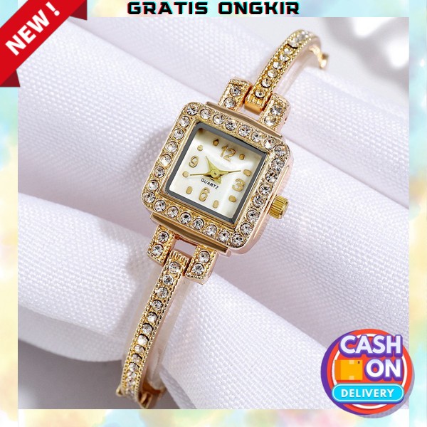 Jam Tangan Wanita Anti Air Mewah Casual Best Seller Import Korea Jamtangan Elegan Cewek Jm Tangan Br
