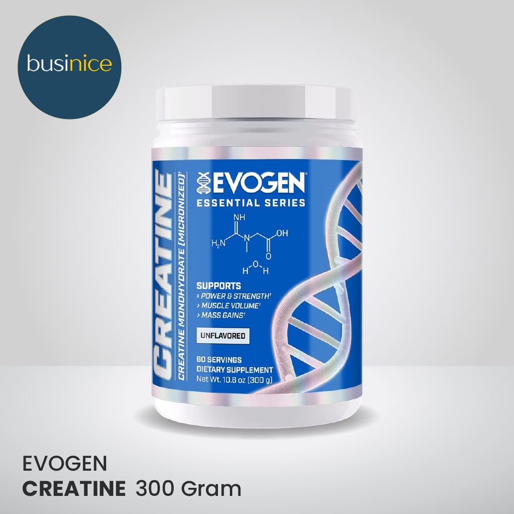 Evogen Creatine 300 Gram Monohydrate Essential Series Creatine