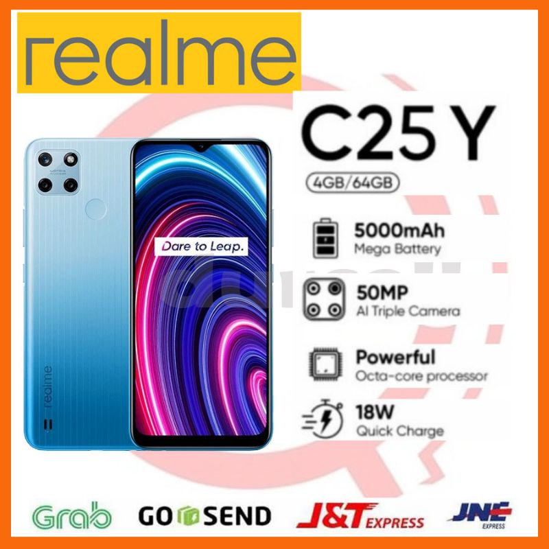 Realme C25Y Ram 4/128GB Garansi Resmi