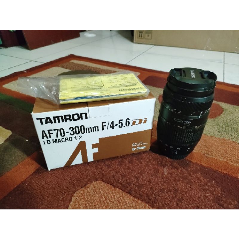 lensa tele tamron 70-300 canon